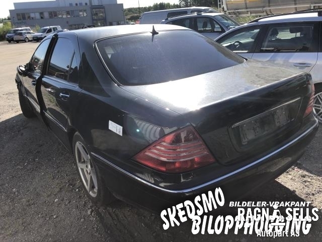 Mercedes S-Klasse 1999-2005 (W220) (W220), Motorkode: 62896040007290, Girkassekode: 72263902982098