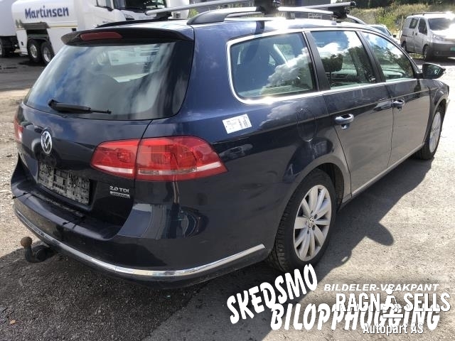 VW Passat 2011-2015 (B7) (B7), Motorkode: CFFB, Girkassekode: NFV