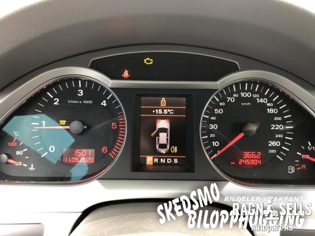 Audi A6 2005-2008 (Type III, Fase 1) (C6) (C6), Motorkode: BRE, Girkassekode: JQL