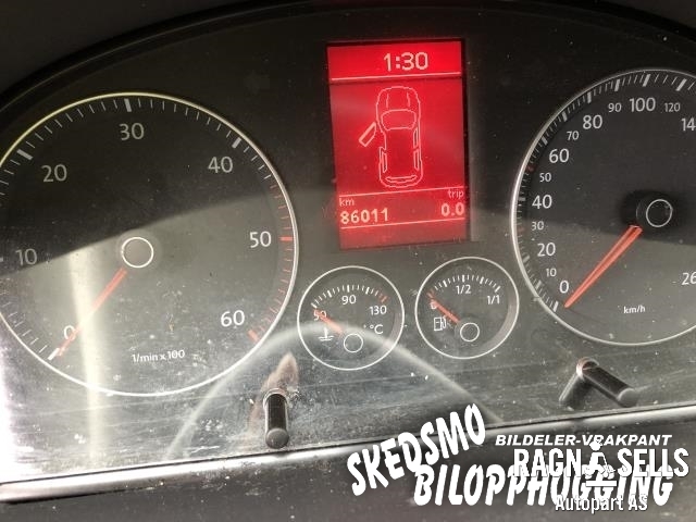 VW Touran 2007-2010 (Type I, Fase 2) , Motorkode: BLS, Girkassekode: KWD