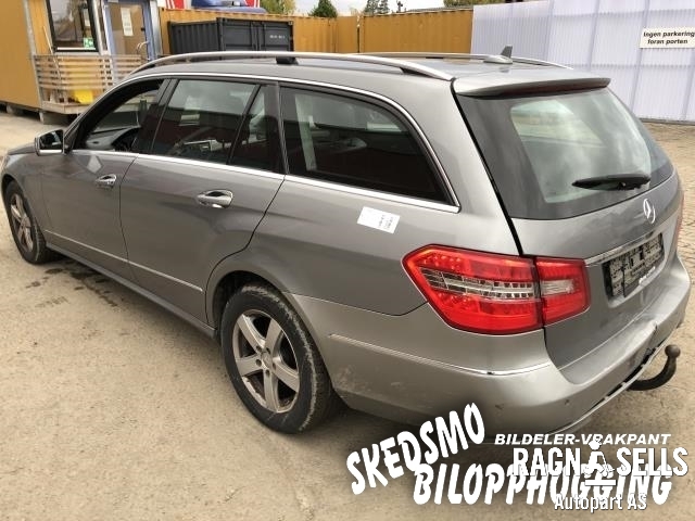 Mercedes E-Klasse 2009-2013 (Fase 1) (W212) (W212), Motorkode: 651924, Girkassekode: 72290804415186