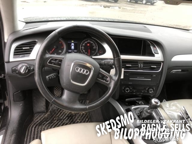 Audi A4, Allroad 2009-2016 (Type I) (B8) (B8), Motorkode: CAHA, Girkassekode: KLV