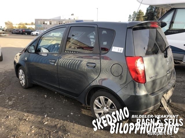 Mitsubishi Colt 2009-2013 (Type VII, Fase 2) , Motorkode: 4A90, Girkassekode:
