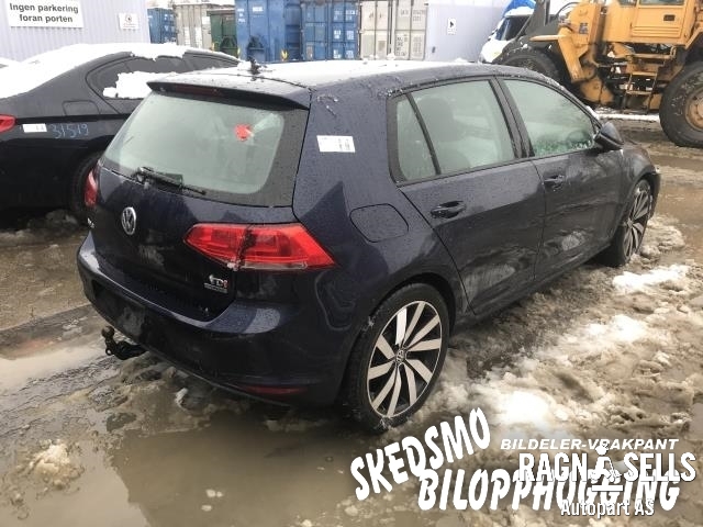 VW Golf VII 2012-2017 (Fase 1) , Motorkode: CLHA, Girkassekode: MWW