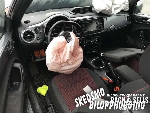 VW Beetle 2011-2018 (Type II) , Motorkode: CBZB, Girkassekode: NBY