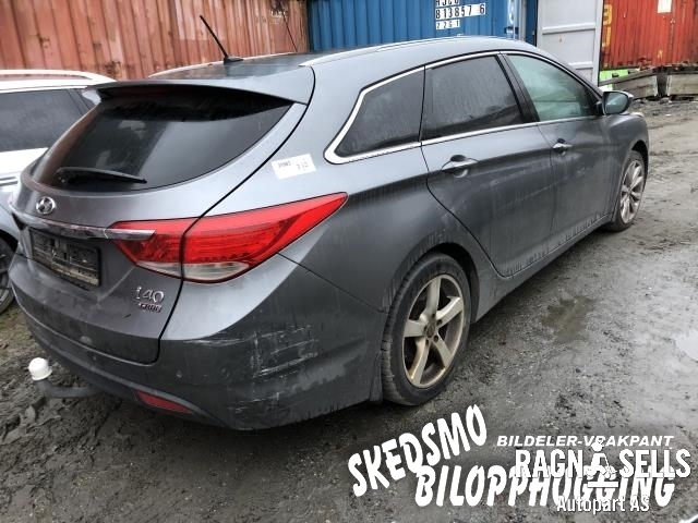 Hyundai i40 2012-2017 , Motorkode: D4FD, Girkassekode: TN02