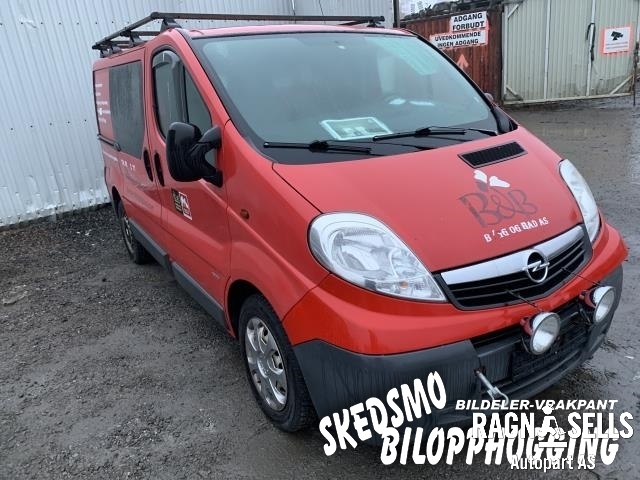 Opel Vivaro A 2006-2014 , Motorkode: M9R 630| M9R 692| M9R 780| M9R 784| M9R 786| M9R 788, Girkassekode: