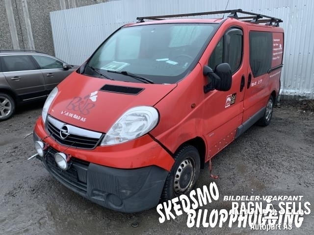 Opel Vivaro A 2006-2014 , Motorkode: M9R 630| M9R 692| M9R 780| M9R 784| M9R 786| M9R 788, Girkassekode: