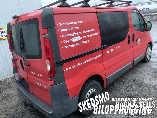 Opel Vivaro A 2006-2014 , Motorkode: M9R 630| M9R 692| M9R 780| M9R 784| M9R 786| M9R 788, Girkassekode:
