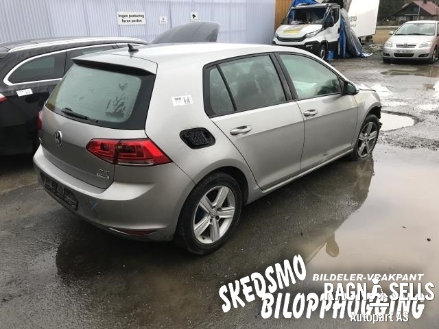 VW Golf VII 2012-2017 (Fase 1) , Motorkode: CJZA, Girkassekode: QRL