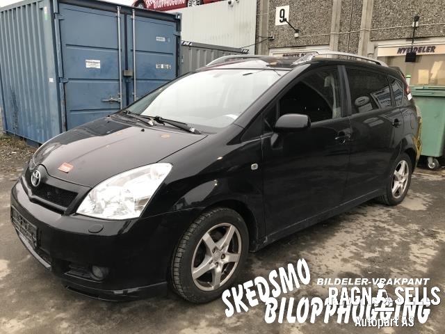 Toyota Verso 2004-2009 (Type II) , Motorkode: 1ZZ-FE, Girkassekode:
