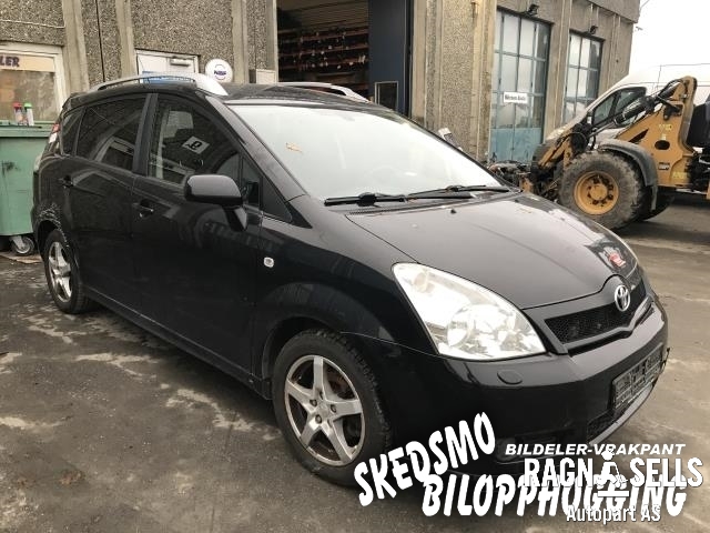Toyota Verso 2004-2009 (Type II) , Motorkode: 1ZZ-FE, Girkassekode: