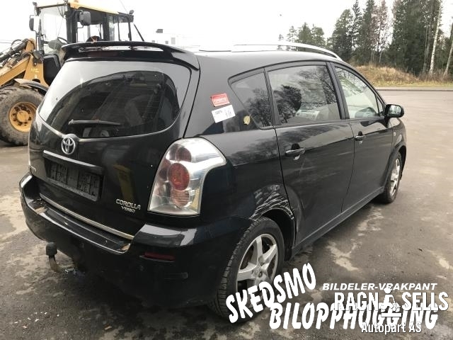 Toyota Verso 2004-2009 (Type II) , Motorkode: 1ZZ-FE, Girkassekode: