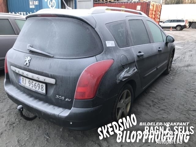Peugeot 308 2007-2011 (Type I, Fase 1) , Motorkode: 9HZ, Girkassekode: