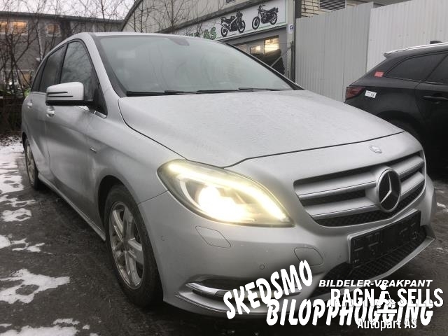 Mercedes B-Klasse 2011-2018 (W246) (W246), Motorkode: 651901, Girkassekode: 72400300019466