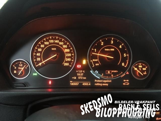 BMW 3-Serie 2012-2018 (F30/F31/F34) (F30/F31/F34), Motorkode: N57 D30 A, Girkassekode: GA8HP70Z