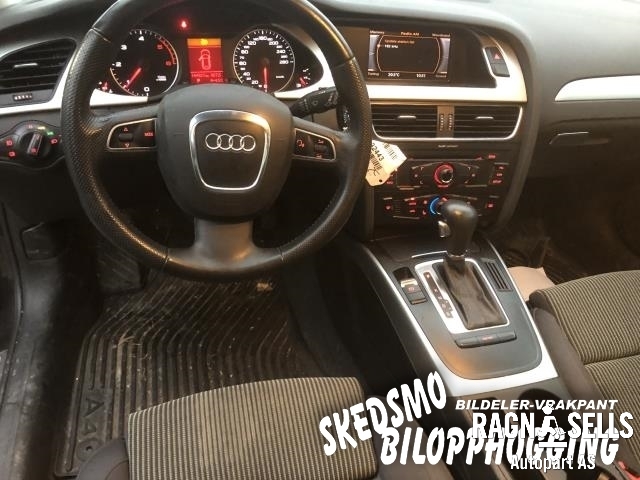 Audi A4 2007-2014 (Type IV) (B8) (B8), Motorkode: CAGA, Girkassekode: LAT