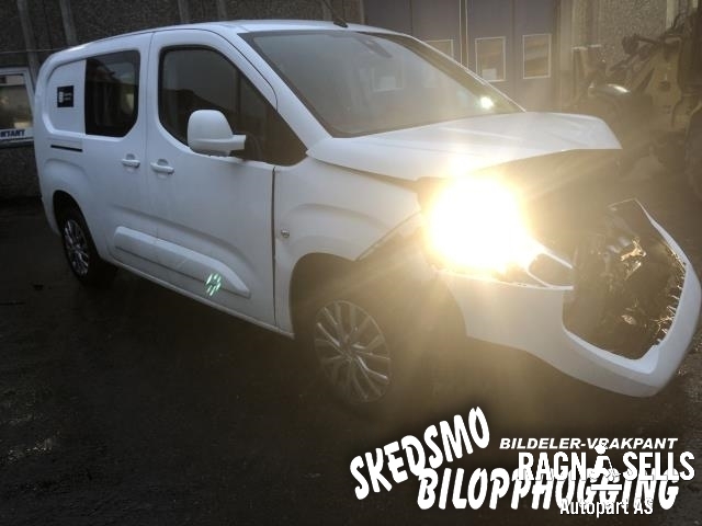 Citroën Berlingo 2019-->> (Type III) , Motorkode: YHY, Girkassekode: BE4R