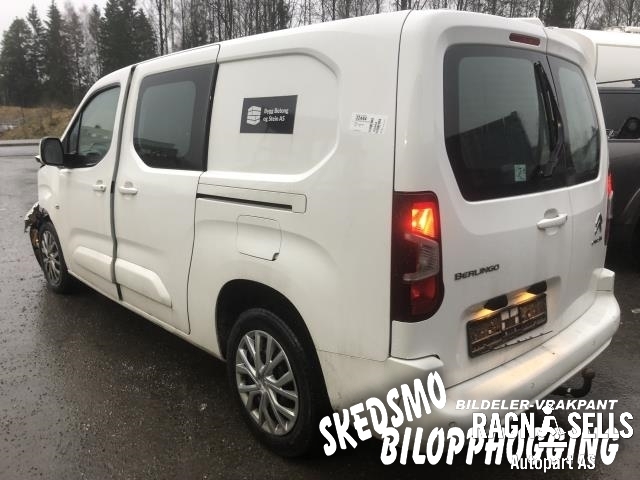Citroën Berlingo 2019-->> (Type III) , Motorkode: YHY, Girkassekode: BE4R