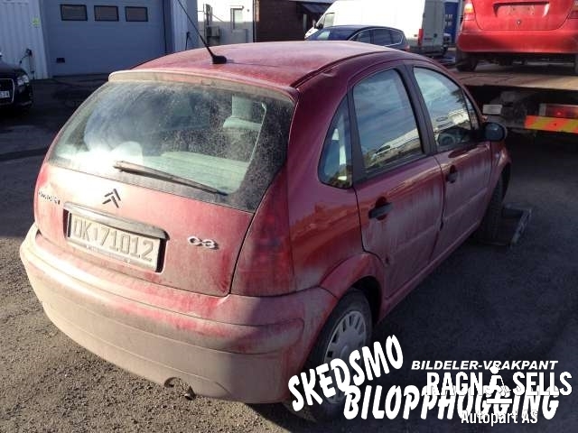Citroën C3 2002-2009 (Type I) , Motorkode: KVF   TU3JP, Girkassekode: 