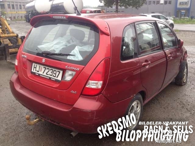 Suzuki Liana 2001-2004 (Fase 1) , Motorkode: , Girkassekode: