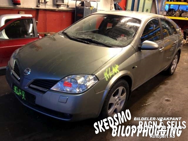 Nissan Primera 2002-2007 (P12) (P12), Motorkode: F9Q, Girkassekode: 