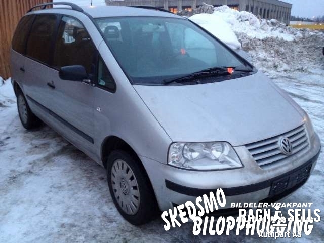 VW Sharan 2000-2010 (Type I, Fase 2) , Motorkode: , Girkassekode: