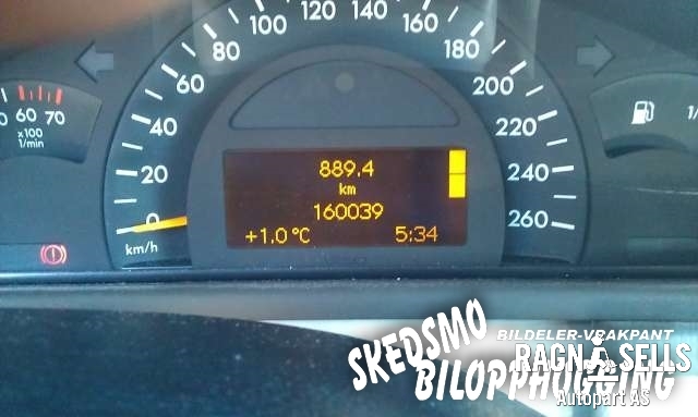 Mercedes C-Klasse 2000-2004 (Fase 1) (W203) (W203), Motorkode: , Girkassekode: 