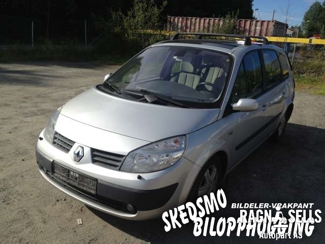 Renault Scenic 2003-2009 (Type II) , Motorkode: , Girkassekode: