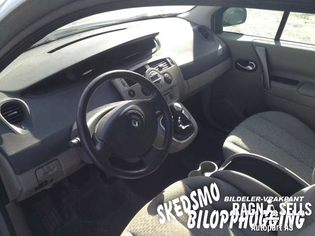 Renault Scenic 2003-2009 (Type II) , Motorkode: , Girkassekode: