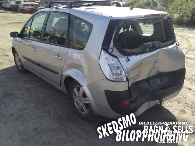 Renault Scenic 2003-2009 (Type II) , Motorkode: , Girkassekode: