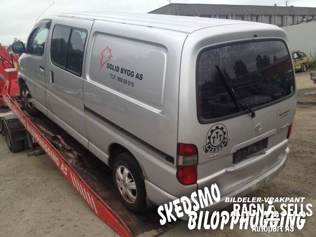 Toyota Hiace 2001-2006 (Fase 2) , Motorkode: , Girkassekode: 