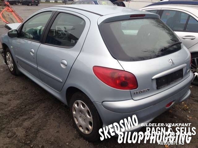 Peugeot 206 1998-2007 , Motorkode: , Girkassekode: