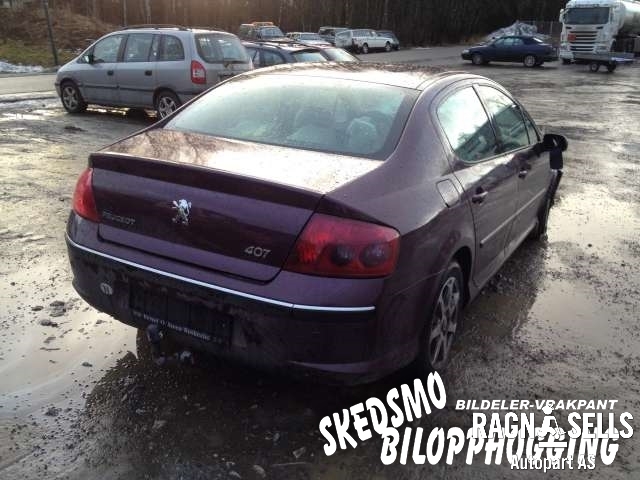 Peugeot 407 2004-2010 , Motorkode: , Girkassekode: 