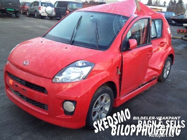 Daihatsu Sirion 2006-2009 (Type II) , Motorkode: , Girkassekode: