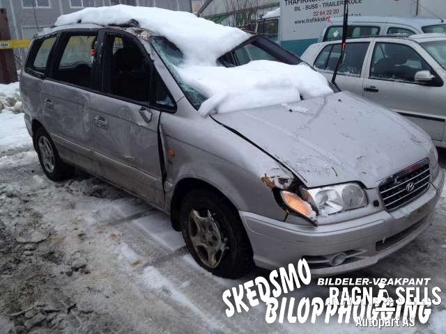 Hyundai Trajet 2001-2007 , Motorkode: , Girkassekode: