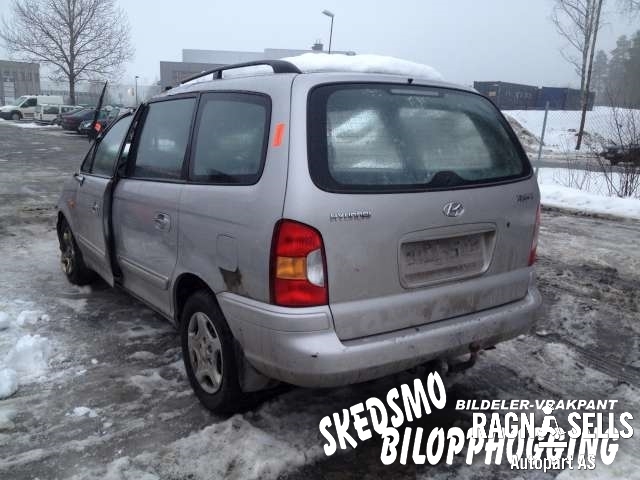Hyundai Trajet 2001-2007 , Motorkode: , Girkassekode: