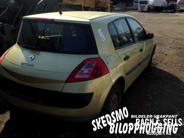 Renault Megane 2003-2005 (Type II, Fase 1) , Motorkode: , Girkassekode: 