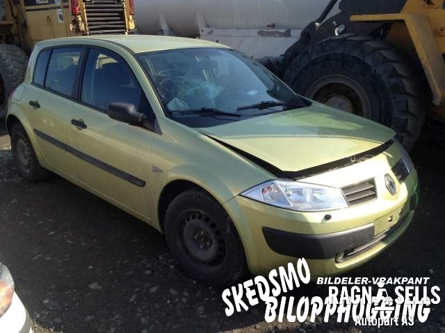 Renault Megane 2003-2005 (Type II, Fase 1) , Motorkode: , Girkassekode: 