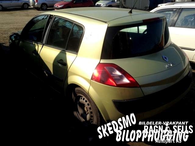 Renault Megane 2003-2005 (Type II, Fase 1) , Motorkode: , Girkassekode: 