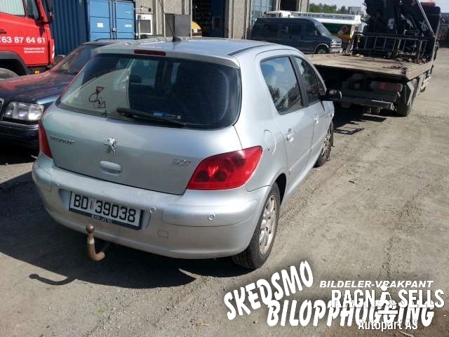 Peugeot 307 2001-2004 (Fase 1) , Motorkode: , Girkassekode: