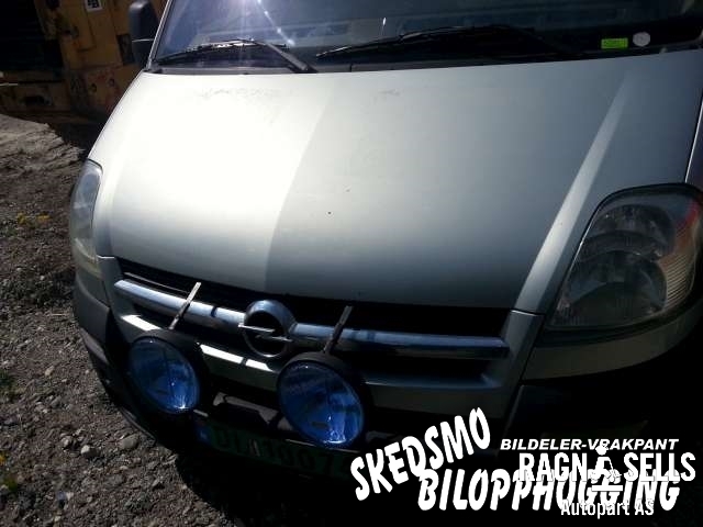 Opel Movano 1999-2010 , Motorkode: , Girkassekode: 