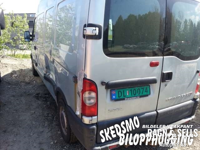 Opel Movano 1999-2010 , Motorkode: , Girkassekode: 