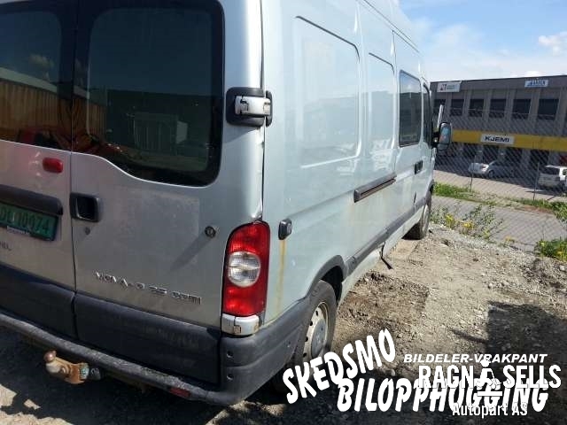 Opel Movano 1999-2010 , Motorkode: , Girkassekode: 
