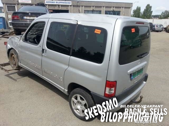 Peugeot Partner 2002-2008 (Type I, Fase 2) , Motorkode: 9HX, Girkassekode: