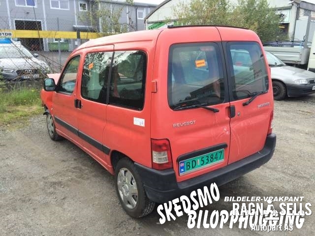 Peugeot Partner 2002-2008 (Type I, Fase 2) , Motorkode: , Girkassekode: 