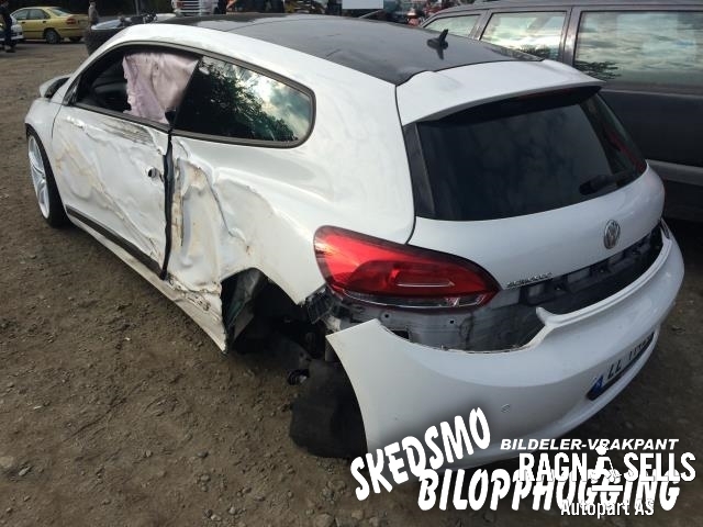 VW Scirocco 2008-2013 , Motorkode: CAVD, Girkassekode: KWB