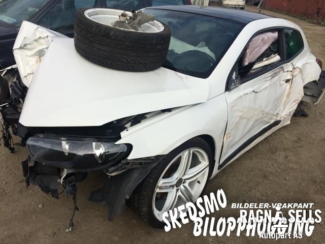 VW Scirocco 2008-2013 , Motorkode: CAVD, Girkassekode: KWB