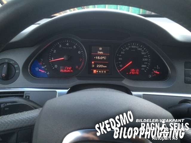 Audi A6 2005-2008 (Type III, Fase 1) (C6) (C6), Motorkode: BAT, Girkassekode: HYS