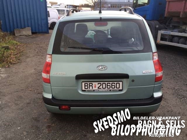 Hyundai Matrix 2001-2010 , Motorkode: G4ED, Girkassekode: